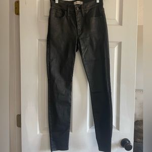 Madewell skinny shiny pants